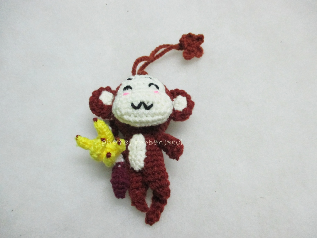 ที่ห้อยกระเป๋าลิง ขนาด4 นิ้ว