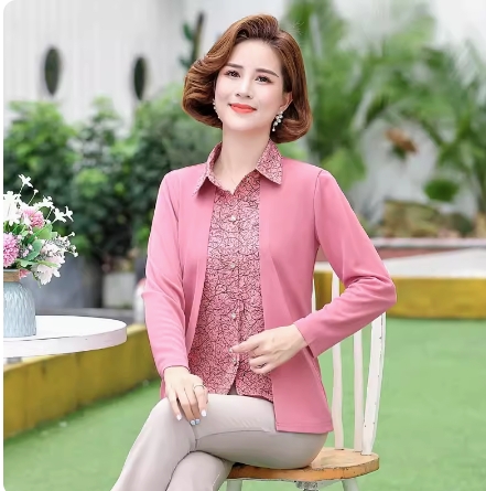 เสื้อคุณยาย เสื้อผู้วัยอายุ60-70ปี มีขนาด L-4XL(อกประมาณ35-45นิ้ว)