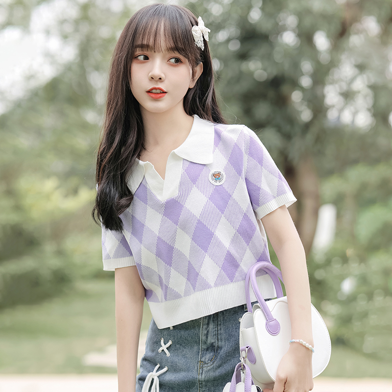 เสื้อผ้าวัยรุ่นเกาหลี เสื้อยืดวัยรุ่นผู้หญิง มีขนาด S M L XL