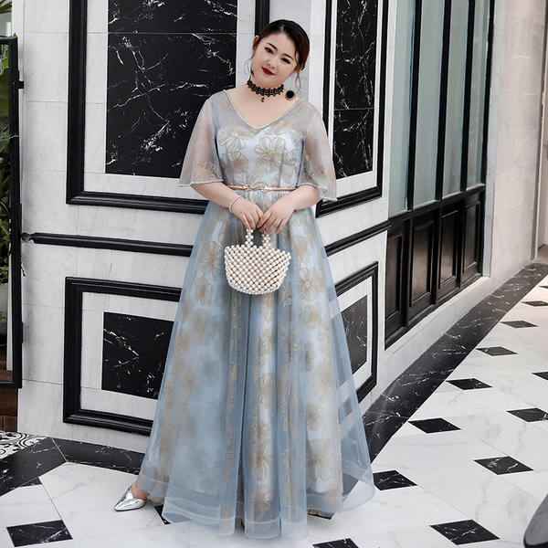 ชุดราตรีคนอ้วน ชุดราตรีไซส์ใหญ่ สาวอวบ ชุดราตรีสาวอวบ ชุดออกงานสาวอวบ ชุดออกงานคนอ้วน