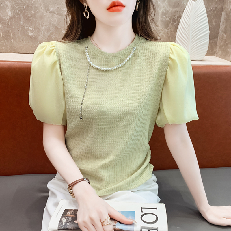 เสื้อผ้าวัยรุ่นเกาหลี เสื้อยืดวัยรุ่นผู้หญิง มีขนาด S M L XL