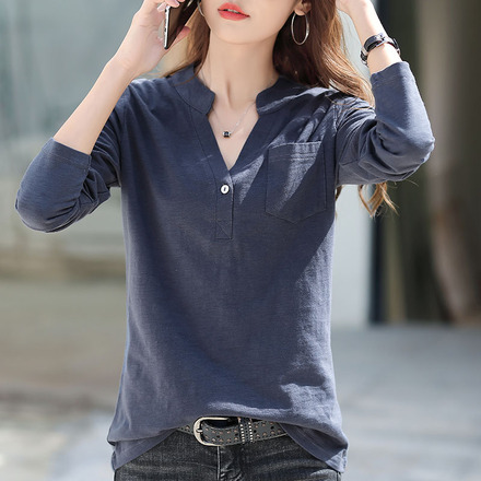 เสื้อยืดแขนยาวแฟชั่น เสื้อยืด T-shirt แขนยาว