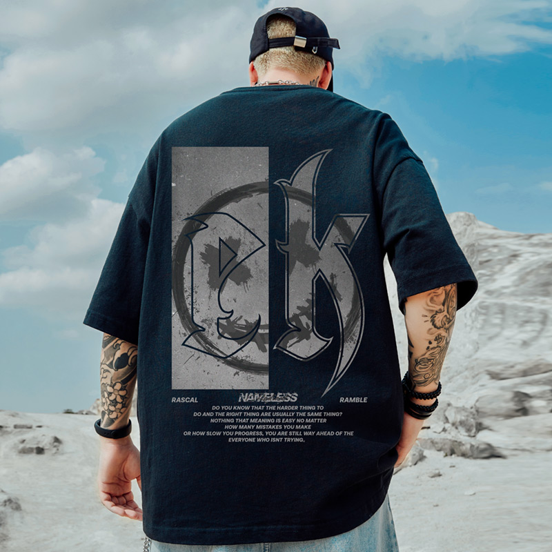 เสื้อยืดผู้ชายอ้วน S-5XL(อกเสื้อ39-51นิ้ว)