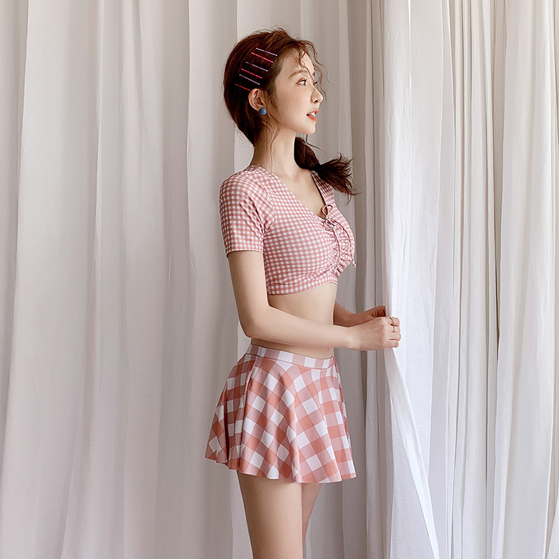 ชุดว่ายน้ำผู้หญิง แบบชุดว่ายน้ำสไตล์เกาหลี