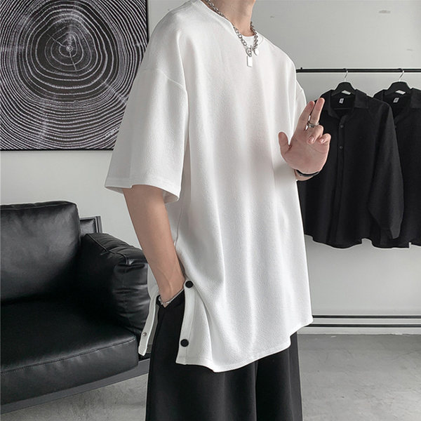 เสื้อยืดผู้ชายอ้วน S-5XL(อกเสื้อ39-51นิ้ว)