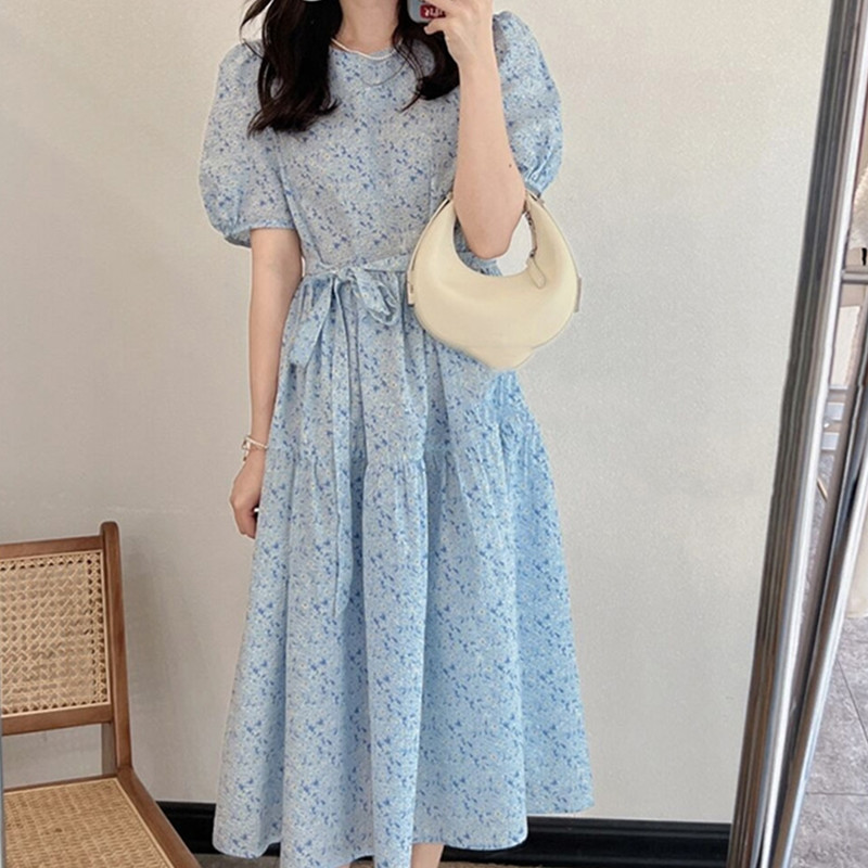 เดรสวัยรุ่น-เดรสคนอ้วนวัยรุ่น L-4XL(อก38-46 นิ้ว)