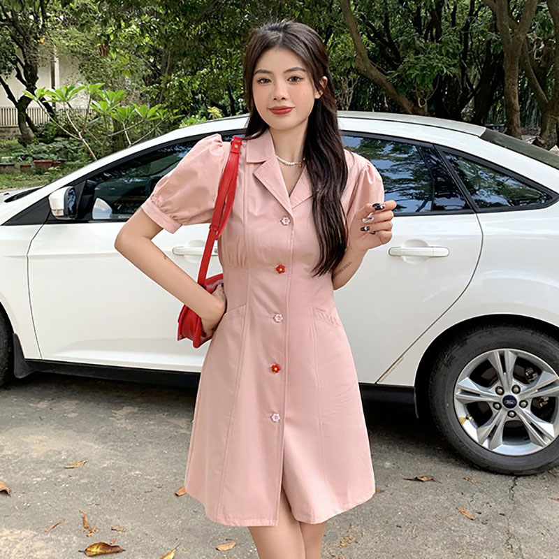 เดรสวัยรุ่น-เดรสคนอ้วนวัยรุ่น L-4XL(อก38-46 นิ้ว)