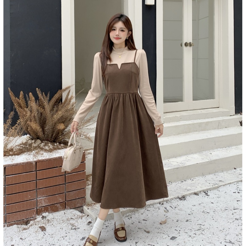 เดรสสาวอวบ มีไซส์ L-4XLอกเสื้อ 38-47 นิ้ว ใส่ได้ทั้งสาวหุ่นดีน่ารักจนถึงสาวอวบพลัสไซส์ จัดส่งฟรี! ทักแชทสั่งซื้อ