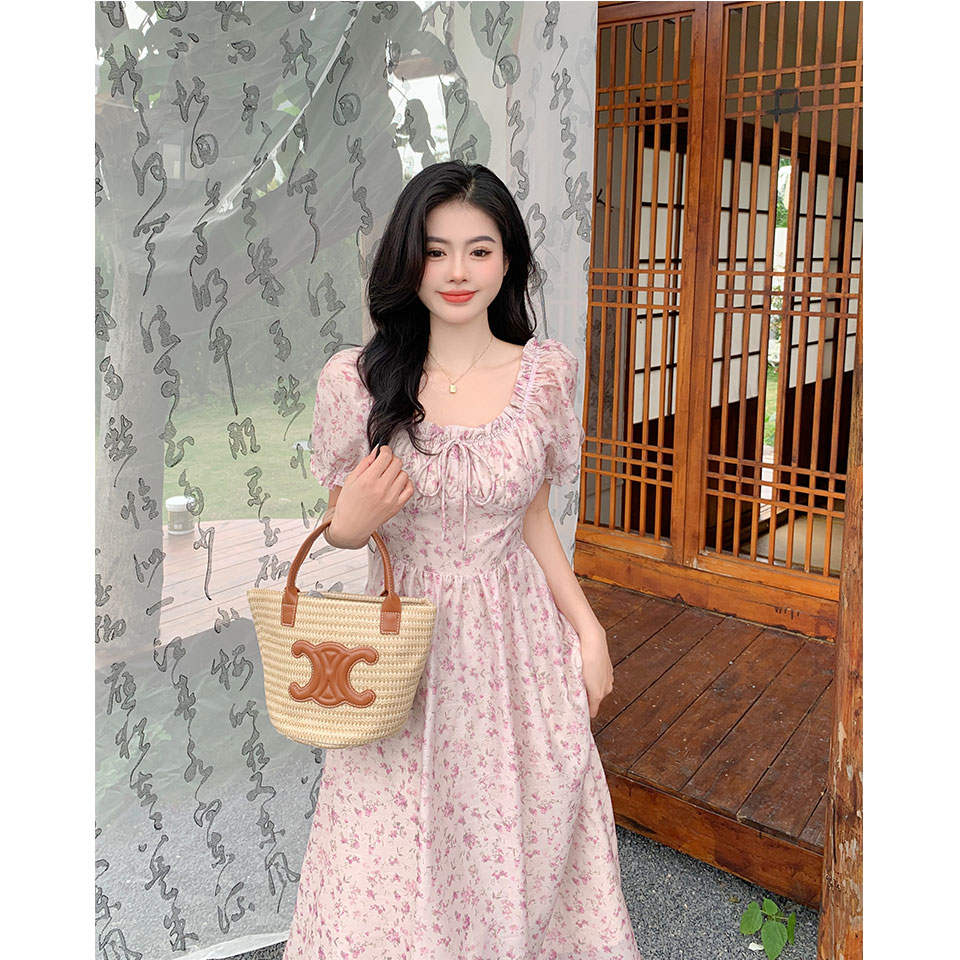 เดรสแขนสั้น มีไซส์ L-4XLอก 38-47 นิ้ว ใส่ได้ทั้งสาวหุ่นดีน่ารักจนถึงสาวอวบพลัสไซส์ จัดส่งฟรี! ทักแชทสั่งซื้อ