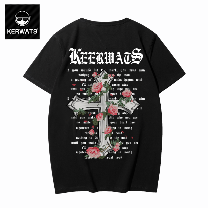 เสื้อยืดผู้ชายอ้วน S-6XL น้ำหนักผู้สวม 50-135 กิโลกรัม