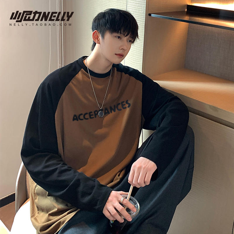 เสื้อยืดคอกลม ผู้ชาย เสื้อยืดผู้ชายเกาหลี เสื้อยืดเกาหลี แบรนด์ NELLY