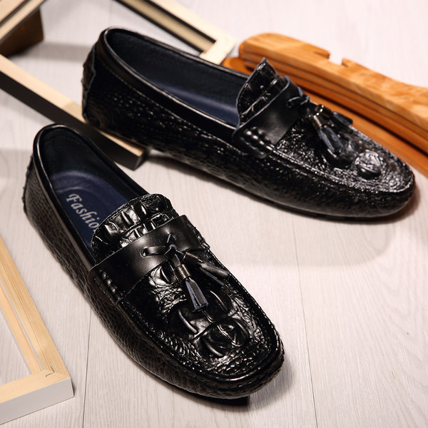 รองเท้าหนังผู้ชาย มีไซส์39-44 รองเท้าโลฟเฟอร์ชาย Slip-On Shoes