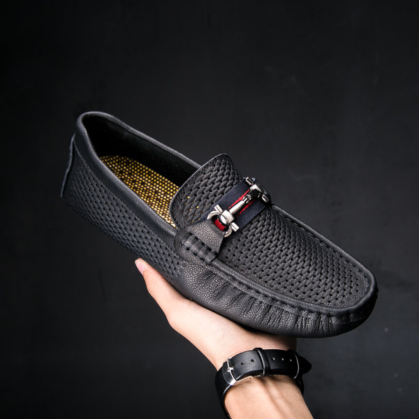 รองเท้าหนังผู้ชาย มีไซส์39-44 รองเท้าโลฟเฟอร์ชาย Slip-On Shoes