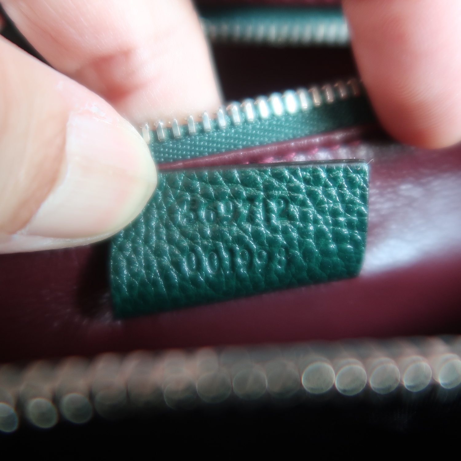 Gucci Green Grain Calfskin Zumi Top Handle Bag