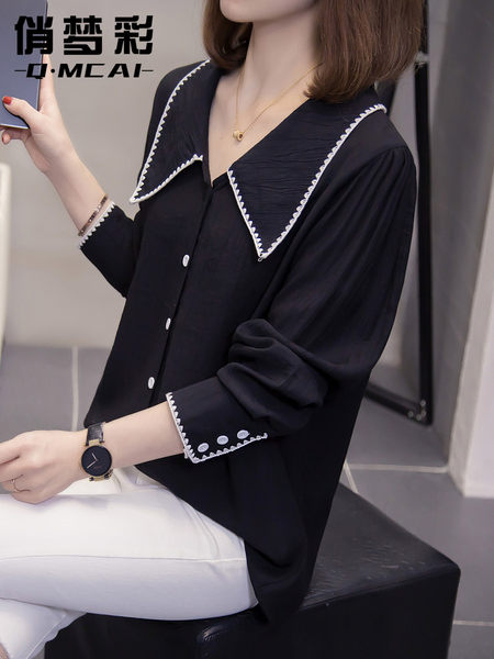 เสื้อเชิ้ต เสื้อเชิ้ตชีฟอง ลายสวยๆฟรีค่าส่ง