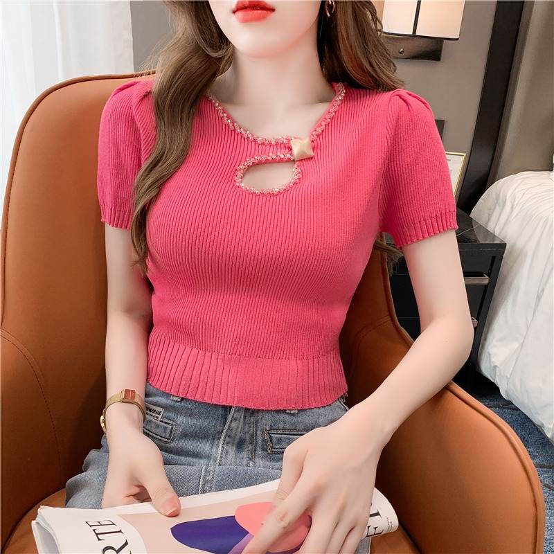 เสื้อยืดวัยรุ่นน่ารักๆ เสื้อวัยรุ่นแขนสั้น เสื้อผ้าวัยรุ่นเกาหลี แบรนด์ Wiyike