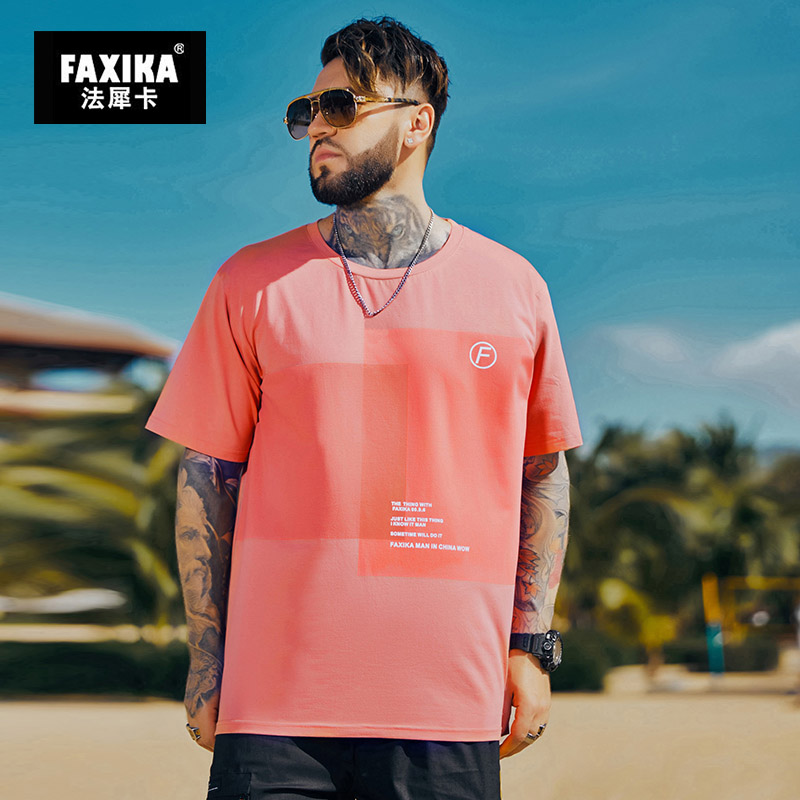 เสื้อยืดผู้ชายอ้วน S-5XL(อกเสื้อ39-51นิ้ว)