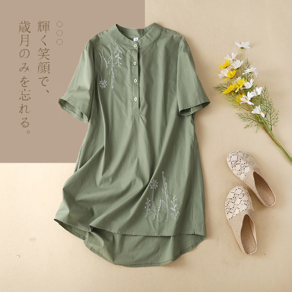 เสื้อลินิน แบบเสื้อสวยๆ เสื้อผ้าฝ้ายลินิน เสื้อเชิ้ตผ้าลินิน BY LININ