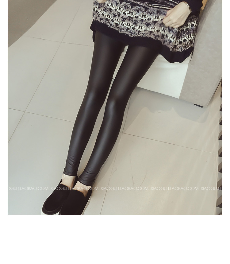 Legging เลกกิ้งหนัง กันหนาว ลองจอน ด้านในเป็นขนนุ่ม ยืดได้เยอะ กระชับทรง พร้อมส่งเลยจ้า