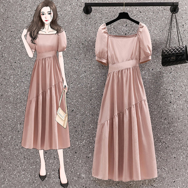 เดรสคนอ้วน เดรสสาวอวบ ชุดเดรสคนอ้วนวัยรุ่น BY PLUS SIZE Girl