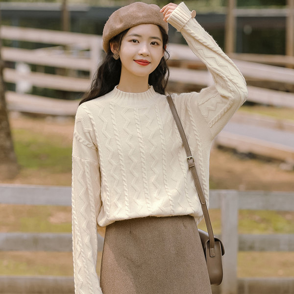 เสื้อไหมพรม เสื้อไหมพรมแขนยาว