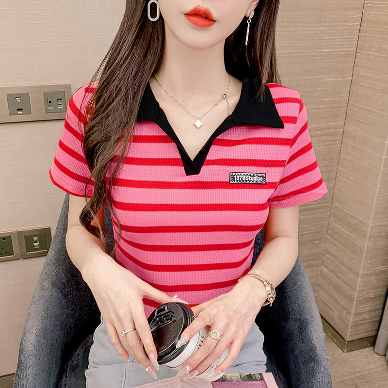เสื้อยืดวัยรุ่นน่ารักๆ เสื้อวัยรุ่นแขนสั้น เสื้อผ้าวัยรุ่นเกาหลี แบรนด์ Wiyike
