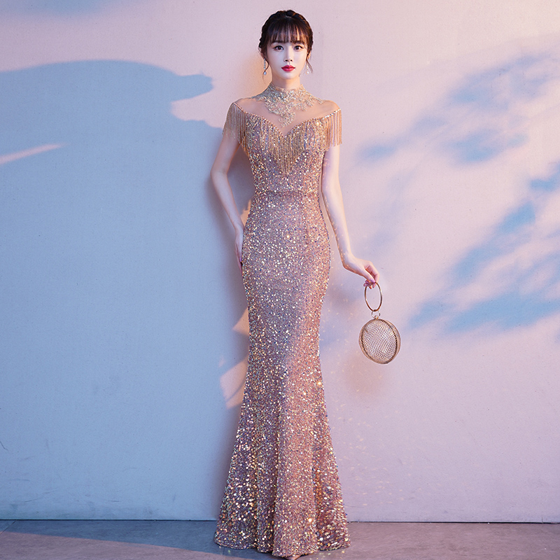 ชุดราตรี ชุดราตรีสวยหรู แบบ ทันสมัย Evening dress
