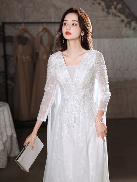 ชุดราตรี ชุดราตรีสวยหรู แบบ ทันสมัย Evening dress