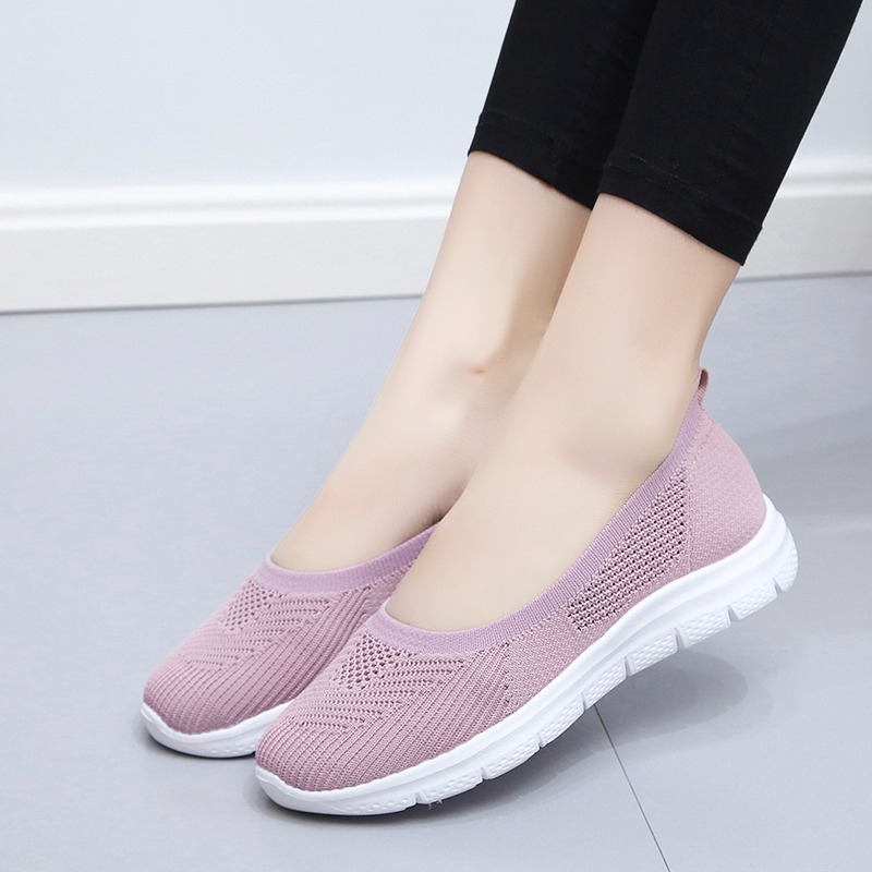 รองเท้าผ้าใบ รองเท้าลำลอง รองเท้าผ้าใบลำลอง รองเท้าแฟชั่นแบบสวม Slipper Shop