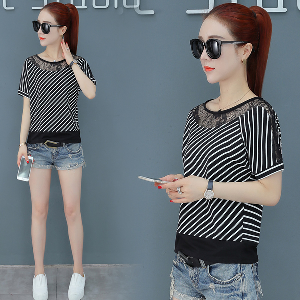 เสื้อผ้าแฟชั่นผู้หญิง เสื้อเชิ้ตแบบฮิตๆ T-shirt ผู้หญิง BY Yiyi