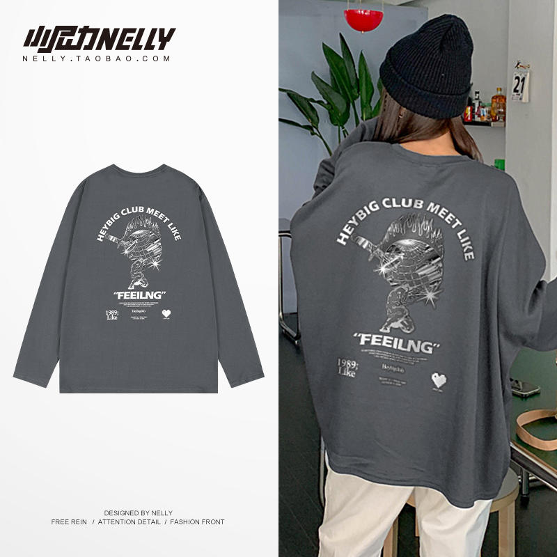 เสื้อยืดคอกลม ผู้ชาย เสื้อยืดผู้ชายเกาหลี เสื้อยืดเกาหลี แบรนด์ NELLY