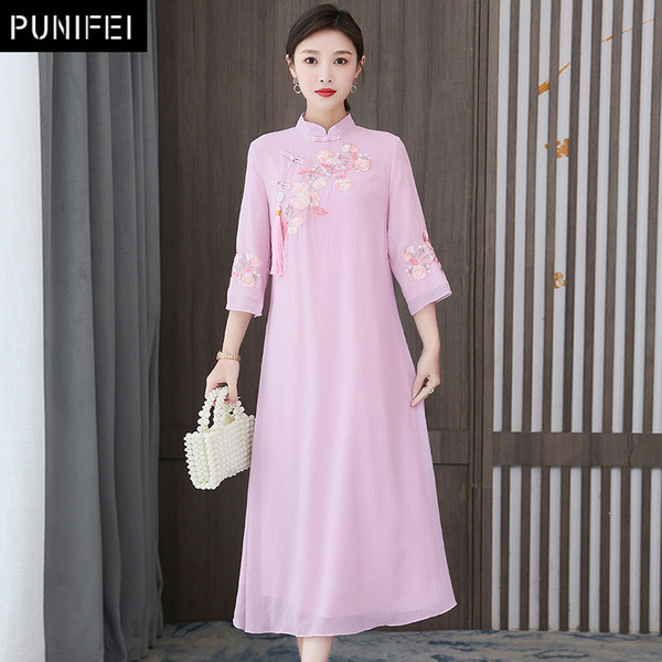 เดรสวัยผู้ใหญ่40-60ปี เดรสคุณแม่ ชุดเดรสทำงานวัยผู้ใหญ่ แบรนด์ MAMA DRESS