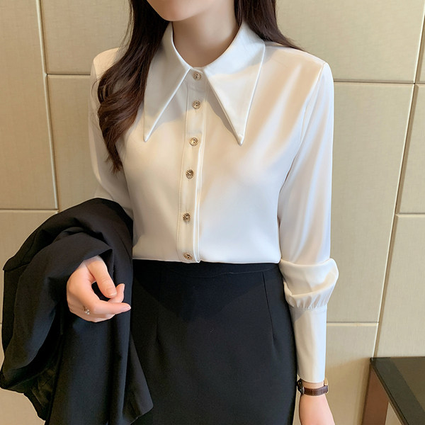 เสื้อชีฟองเกาหลี เสื้อชีฟองสวยๆ