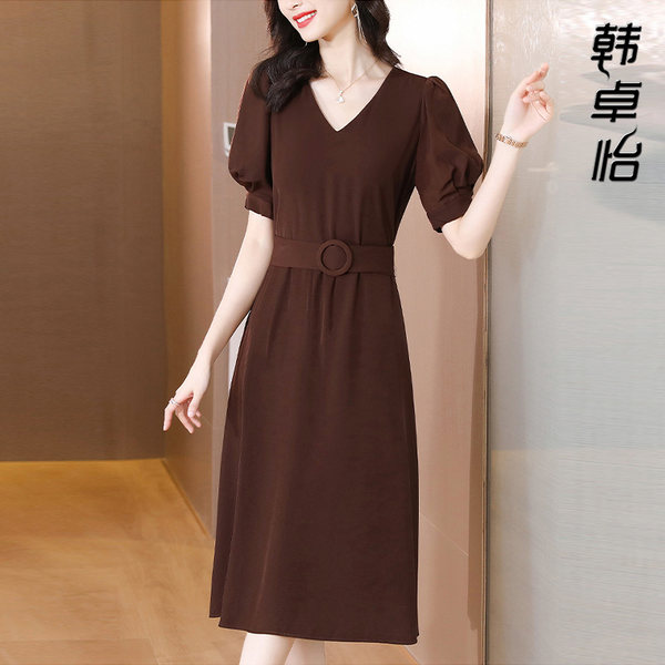 เดรสวัยผู้ใหญ่40-60ปี เดรสคุณแม่ ชุดเดรสทำงานวัยผู้ใหญ่ แบรนด์ MAMA DRESS
