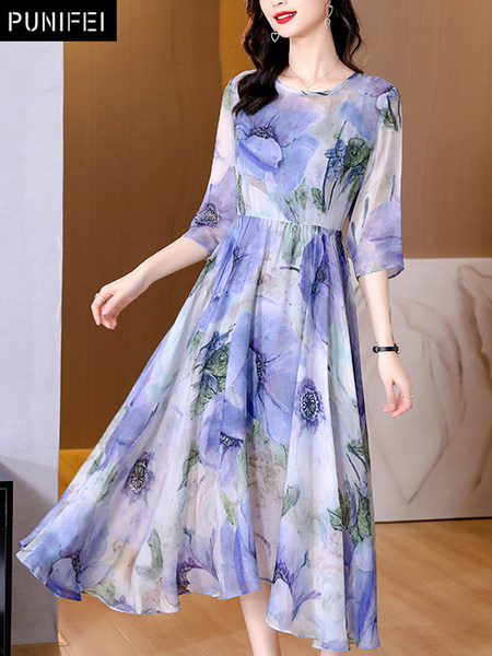เดรสวัยผู้ใหญ่40-60ปี เดรสคุณแม่ ชุดเดรสทำงานวัยผู้ใหญ่ แบรนด์ MAMA DRESS