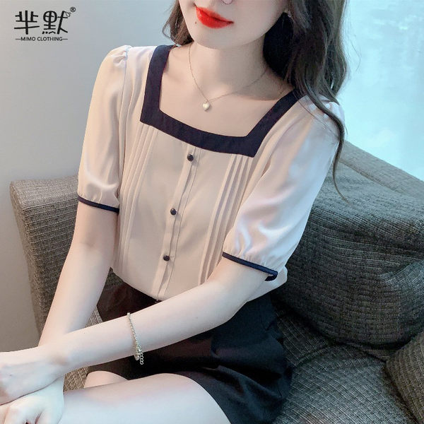 เสื้อชีฟองเกาหลี เสื้อชีฟองสวยๆ