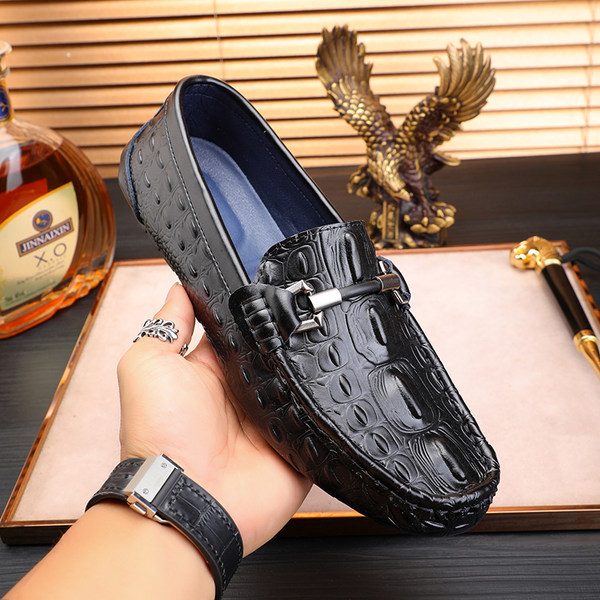 รองเท้าหนังผู้ชาย มีไซส์39-44 รองเท้าโลฟเฟอร์ชาย Slip-On Shoes