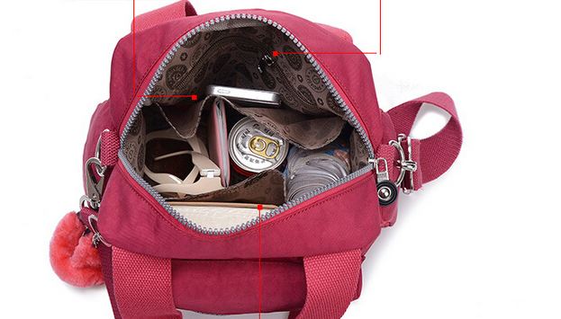 กระเป๋าถือ กระเป๋าสะพาย ผู้หญิง กระเป๋าวัยรุ่น ผ้าไนลอน กันน้ำ สีสันสดใส กระเป๋า ทรงลูกเต๋า ใส่ของได้เยอะ มีช่องแยกหลายช่อง แบบสวย ราคาถูก 817573