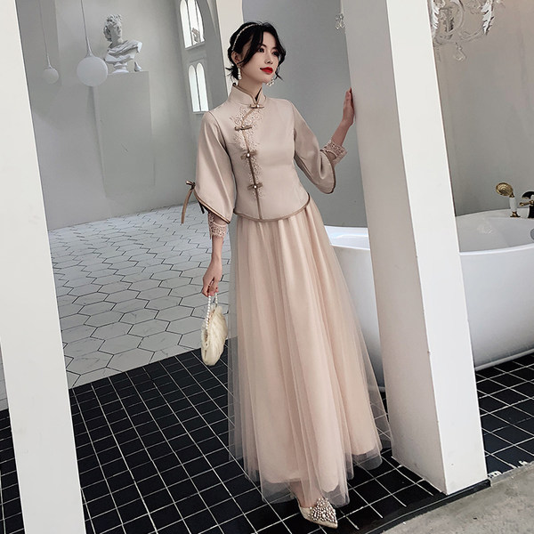 ชุดเพื่อนเจ้าสาว ชุดไปงานแต่งงาน