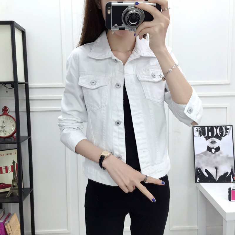 JY22653#ยีนส์ผู้หญิงเทห์ๆ*ช่วงอก*S:84/M:88/L:92/XL:96/2XL:100/3XL:104/4XL:108เซนติเมตร(33/34/36/37/39/40/42นิ้ว)