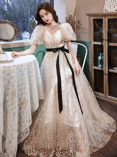ชุดราตรี ชุดออกงาน ดีไซน์หรู แบรนด์ Angel