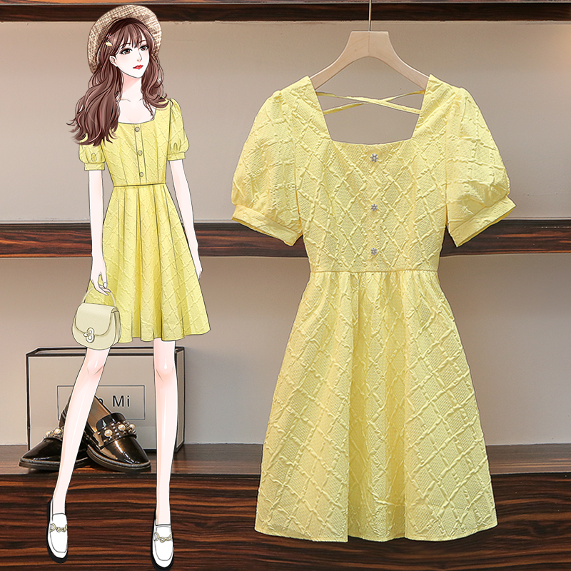 เดรสคนอ้วน เดรสสาวอวบ ชุดเดรสคนอ้วนวัยรุ่น BY PLUS SIZE Girl