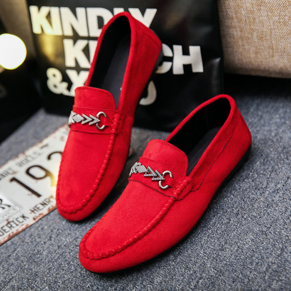 รองเท้าโลฟเฟอร์ชาย รองเท้าผู้ชาย รองเท้าแฟชั่นชาย รองเท้าหนังผู้ชาย Men Loafer Slip-On Shoes