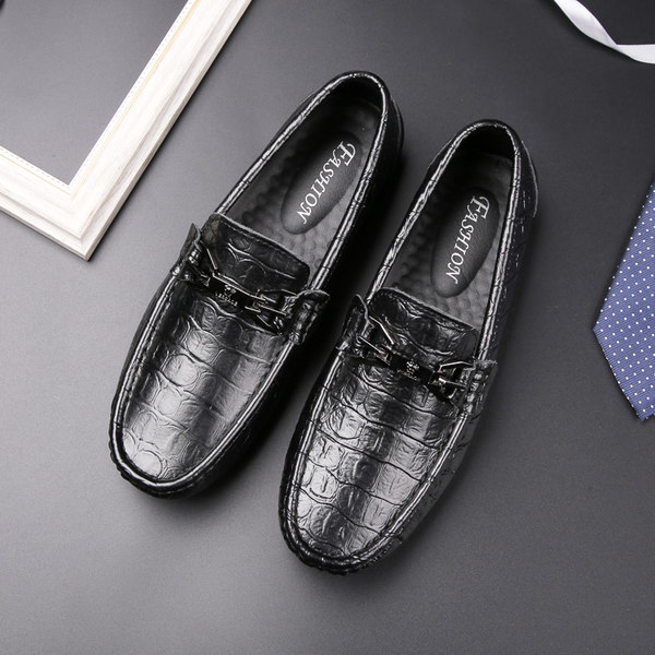 รองเท้าหนังผู้ชาย มีไซส์39-44 รองเท้าโลฟเฟอร์ชาย Slip-On Shoes
