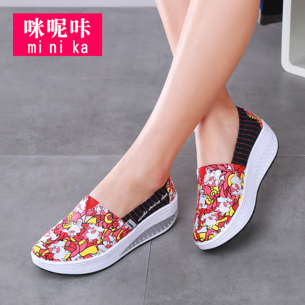 รองเท้าผ้าใบ รองเท้าลำลอง รองเท้าผ้าใบลำลอง รองเท้าแฟชั่นแบบสวม Slipper Shop