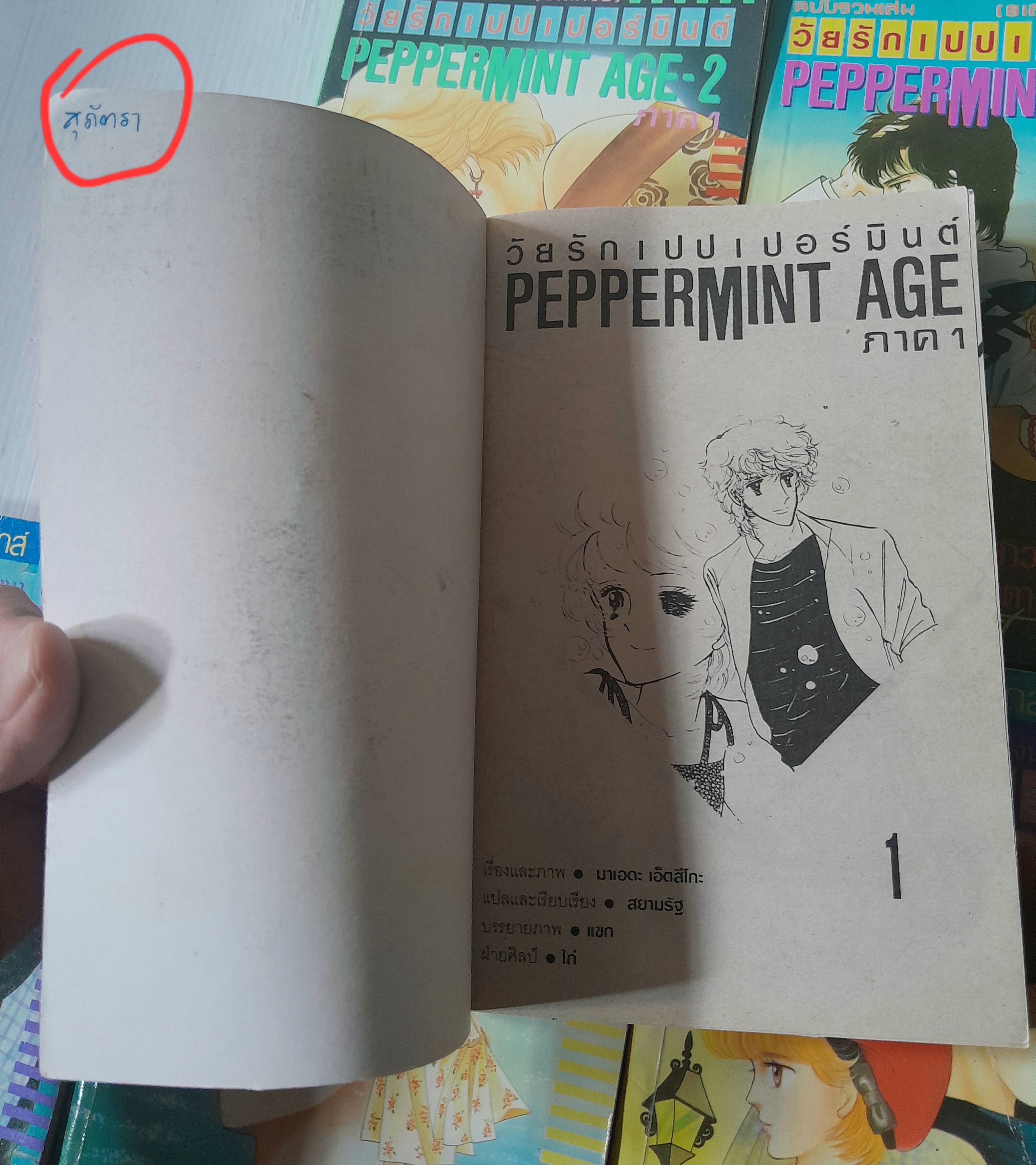 วัยรักเปปเปอร์มินต์ 8 เล่มจบ / Maeda Etsuko