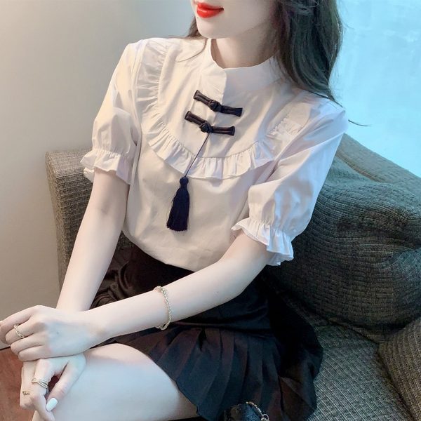 เสื้อเชิ้ตแขนยาววัยรุ่น ลายสวยๆ แบรนด์ YIL AN
