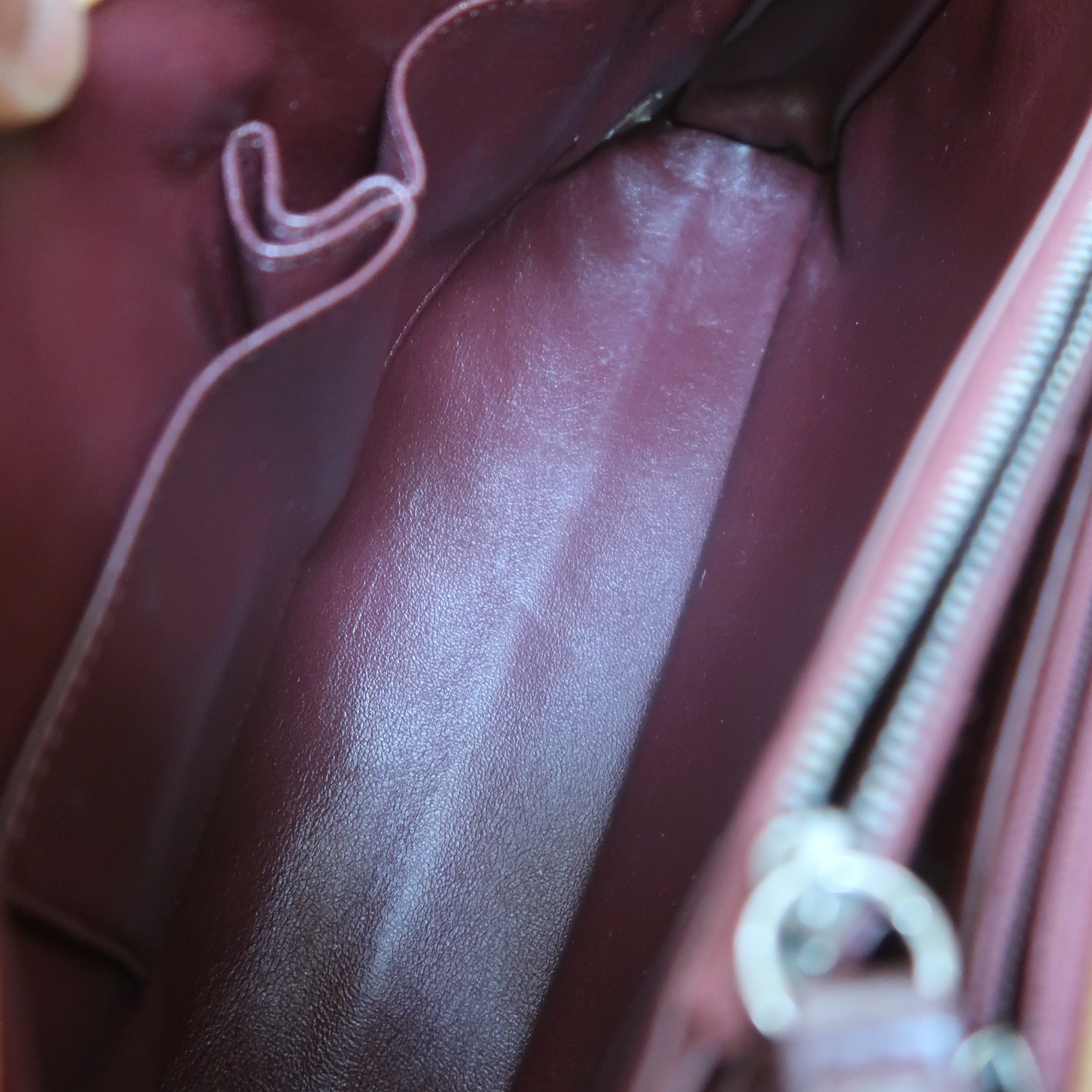 Chanel Caramel Caviar Coco Handle Lizard Medium 13" RHW