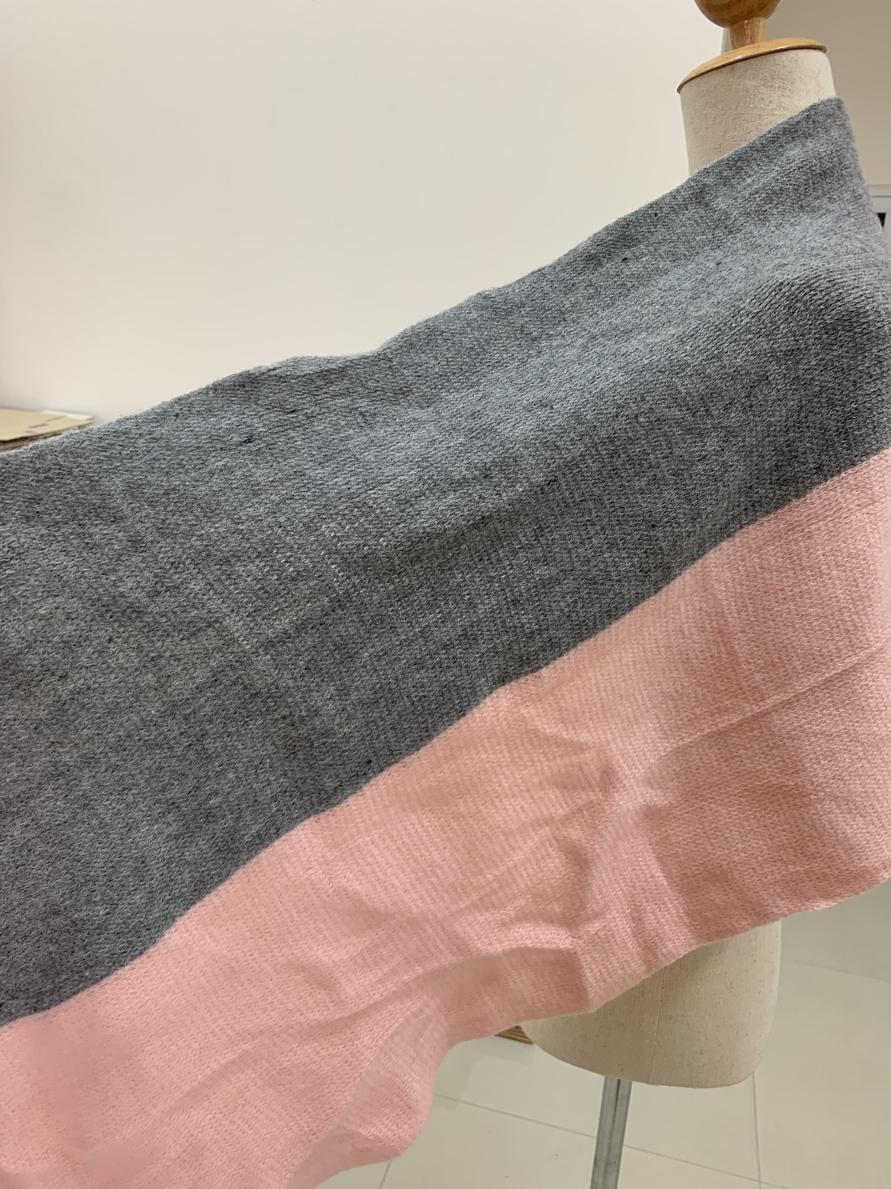 ผ้าพันคอไหมพรม ผืนใหญ่ สไตล์เกาหลี ผ้านุ่ม ใส่ได้ทั้งผู้ชายและผู้หญิง พร้อมส่ง same pic