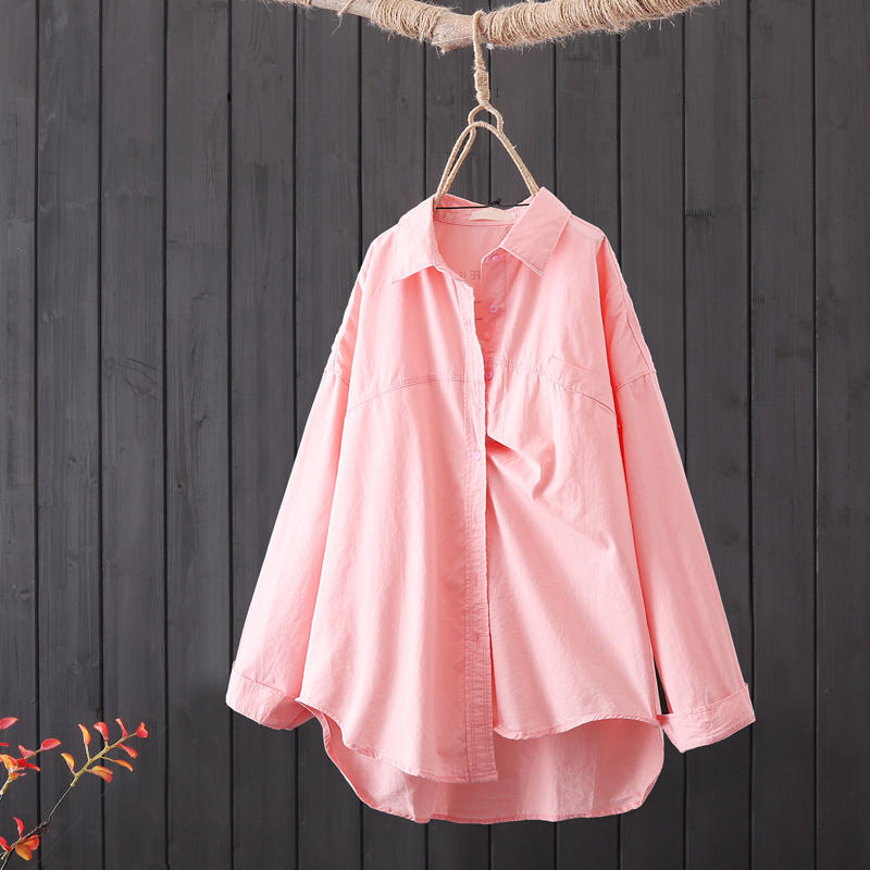 แบบเสื้อสวยๆ เสื้อผ้าฝ้ายลินิน เสื้อเชิ้ตผ้าลินิน